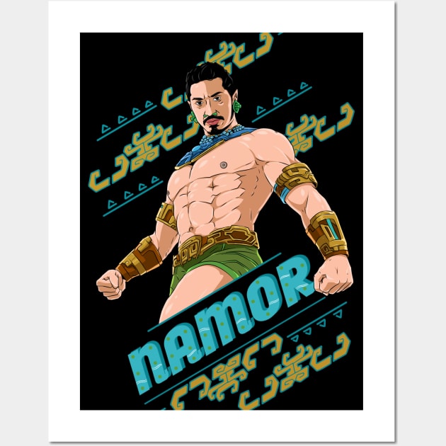 namor Wall Art by super villain